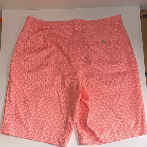 LADY HAGEN Orange and White Women's Shorts - Picture 2 of 11